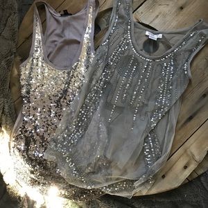 Sequin top bundle